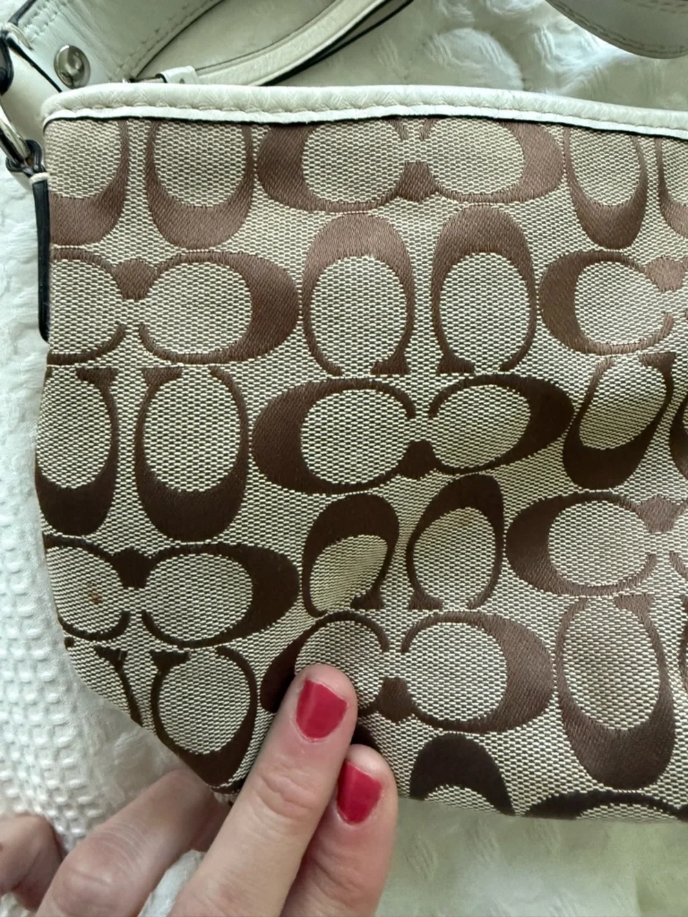 Vintage Y2K Coach Daisy/Bleecker signature hobo - Picture 7 of 7